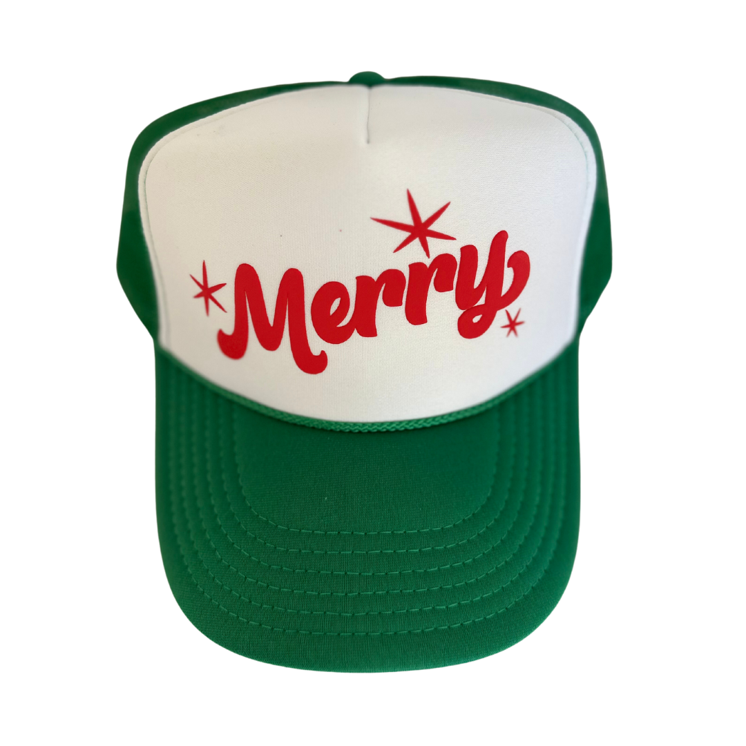 Cheers Beaches Trucker Hat: Green